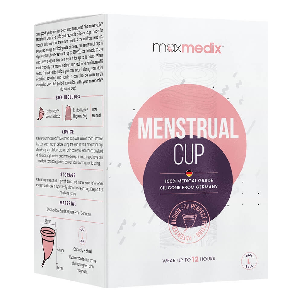 maxmedix Menstruatiecup en hygiënezakje