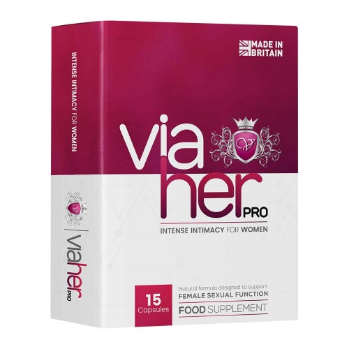 Viaher Pro - Premium Libido verhoger voor vrouwen - 15 capsules