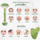 Gebruiksaanwijzing van de gua sha roller